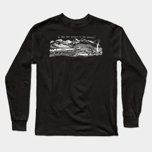 Is this one answer to the mystery? Dinosaur skeleton Long Sleeve T-Shirt